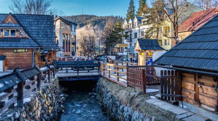 Lipki Park Zakopane – komfortowe apartamenty w górach Lipki Park Zakopane – widok na Krupówki w Zakopanem